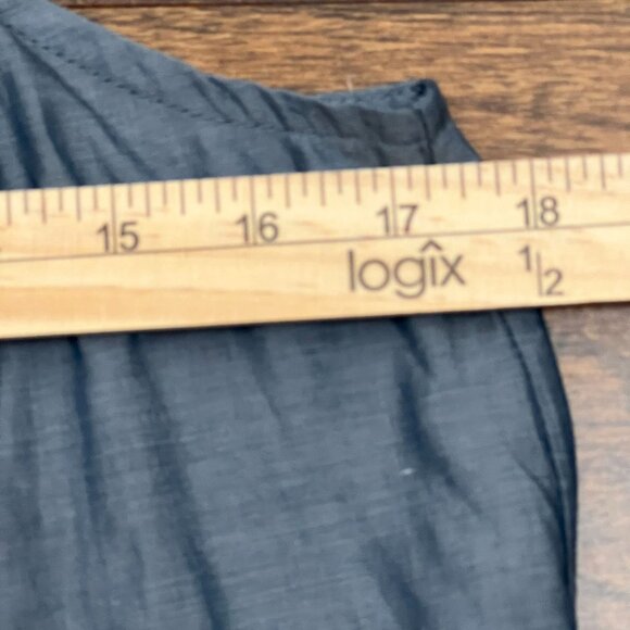 Gilligan & OMalley Womens Gray Halter Neck Top Size S Tassel Sleeveless Comfy - Picture 10 of 10